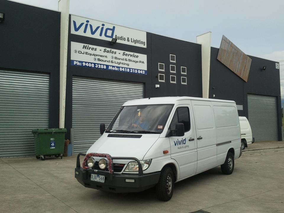Vivid Audio Visual Factory location in Epping